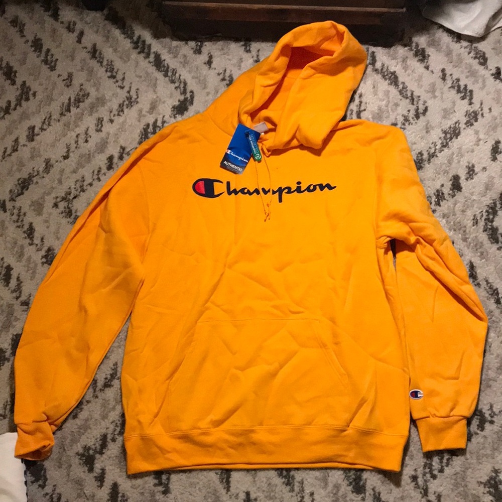 💛Yellow Champion Hoodie💛